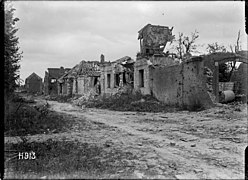 Ruines, août 1918