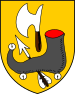 Guild coat of arms of a shoemaker