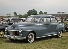 Dodge Deluxe, בתצורה 2 דלתות סדאן, שנת 1949