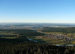 Skyline of Schömberg