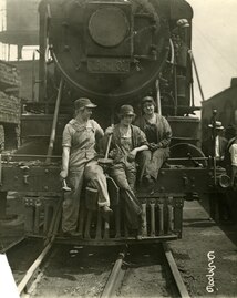 Employées des chemins de fer, Bush Terminal à Brooklyn, 1918.