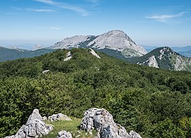 L'Anboto vu du sud.