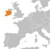 Location map for Andorra and Ireland.