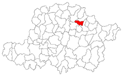 Location of Arçiş
