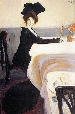 Supper (1902), by Leon Bakst.