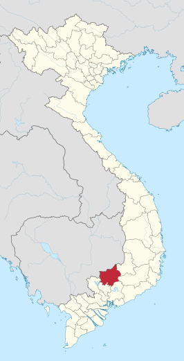 Kaart van Binh Phuoc