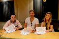 Camila & Haniel assinando contrato com a Sony Music Brasil