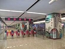 Concourse of both Line 6 and Loop line