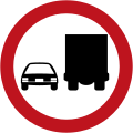 SR-17 Heavy vehicles stay to the right