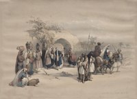 Фонтан Богородиці в Назареті. 1839 рік