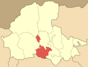 Loutrochori is located in Skydra municipality