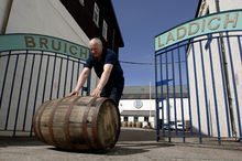 Bruichladdich distillery gates