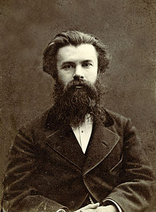 Portrait photograph of Mykhailo Drahomanov
