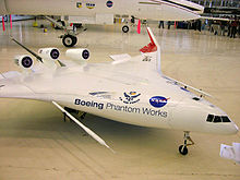X-48B on static display at the 2006 Edwards Airshow Edw-2006-X48-061028-01-8.jpg