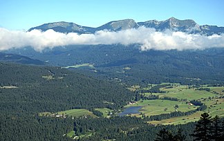 Estergebirge von Südosten