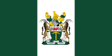 The flag of Rhodesia