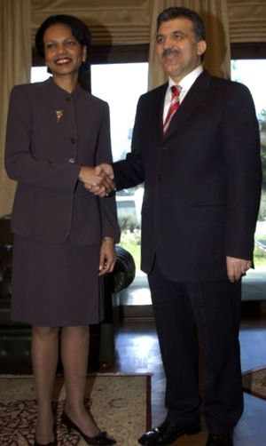 Former US Secretary of State Condoleezza Rice ...