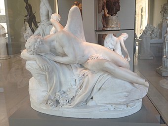 Morphée (1777), marbre, Paris, musée du Louvre.