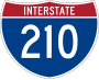 I-210 marker