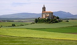 Paesaggio intorno al villaggio di Arroyabe