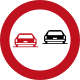 No overtaking