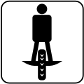 Icona indicante i monoruota