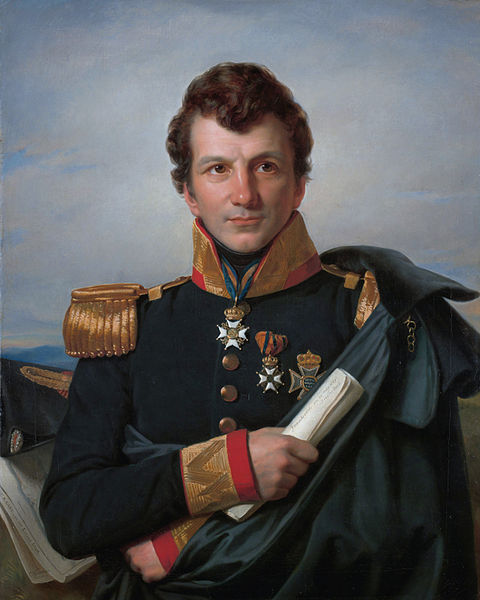 Johannes van den Bosch, Governor-General of the Dutch East Indies, as painted by Cornelis Kruseman