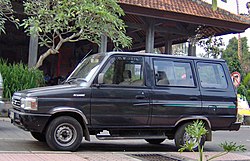 A late 1990s model Kijang KF42 in Indonesia.