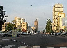 Булеварот "30 Јуни" во центарот на Киншаса