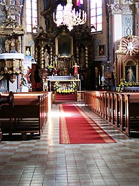 View of the nave