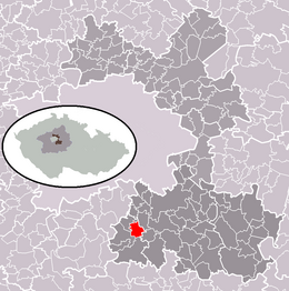 Křížkový Újezdec - Localizazion