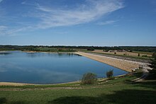 La digue du lac