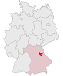 Drapeau de Arrondissement d'Amberg-Sulzbach