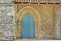 Église Saint-Hilaire, portail sud.