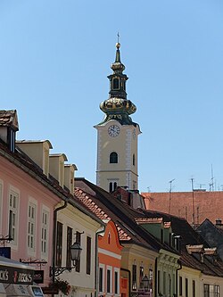 Sankta Maria-kyrkans klocktorn 2010.