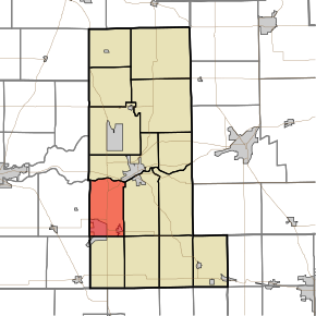 Location in Miami County