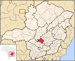 Divinópolis – Mappa