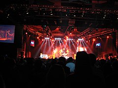Concert au Milles Davis Hall durant le Montreux Jazz Festival de 2007.