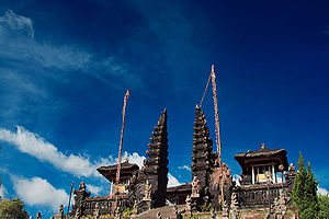 Mother Temple of Besakih.luxury Bali vacation Remote Lands offers opportunities to experience authentic Balinese culture