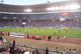WK-kwalificatie 2010 tegen Mozambique