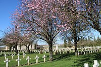 La nécropole nationale de Rancourt (Somme).