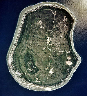Nauru satellite picture