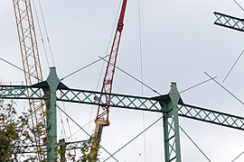 Nechells gasometer demolition 2015 -59