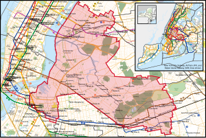 New York's 7th congressional district (new version) (since 2023).svg