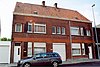 Samenstel van twee gespiegelde interbellumwoningen