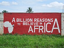 A mural in Ujiji, Tanzania Pan Africanism mural in Tanzania.jpg