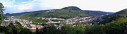 Panorama of Kirn, seen from Kyrburg