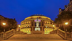 The Royal Albert Hall as seen from Prince Consort Road Sala Royal Albert, Londres, Inglaterra, 2014-08-09, DD 062-64 HDR.jpg