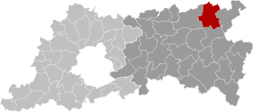 Localisation de Montaigu-Zichem