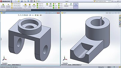 A sample SolidWORKS file